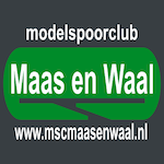 Modelspoorclub Maas en Waal logo - 150x150px