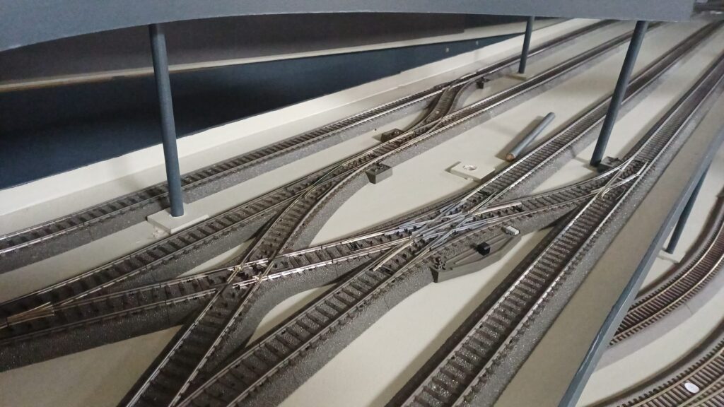 Nieuwe situatie van de wisselstraat. 27-10-2025.